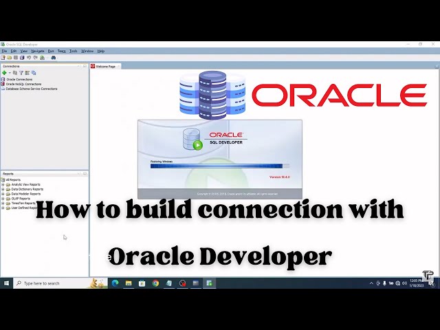 Create new connection with new user in Oracle SQL Developer