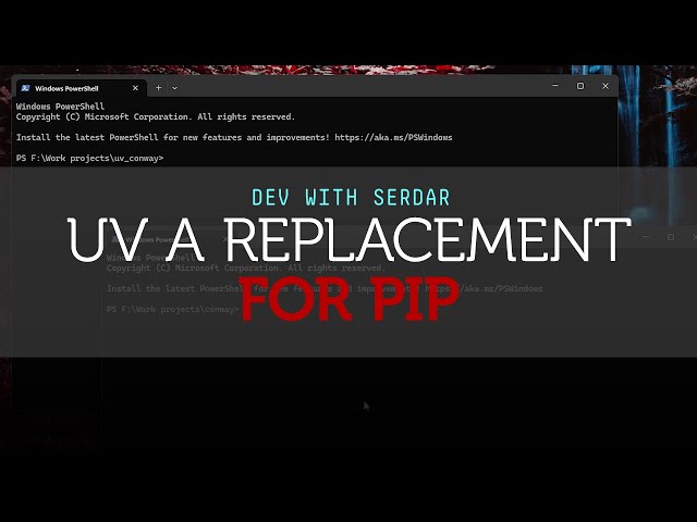 A first look at "uv", a replacement for Python's "pip" and more