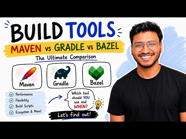 Understand why company use build tools in 3 minutes | Java | gradle | Maven | Bazel