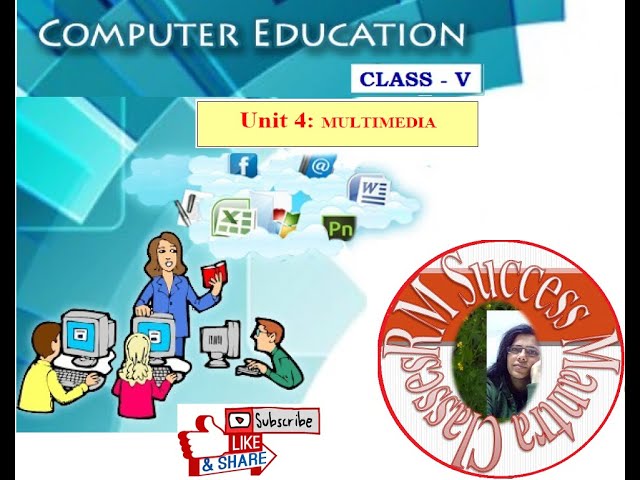 CBSE || Class-5  Computer || Chapter-4 || Multimedia ||