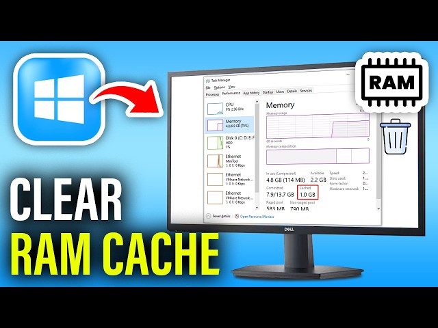 How to Clear RAM Cache Memory in PC Windows 11 (Step-by-Step)