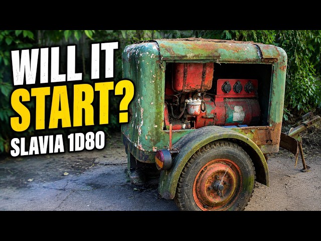 I Was Asked to Start This Forgotten Two-Stroke Diesel