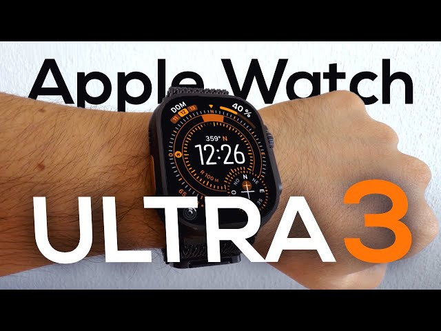 Apple Watch Ultra 3 REVIEW ⌚️ ¿Merece la pena?