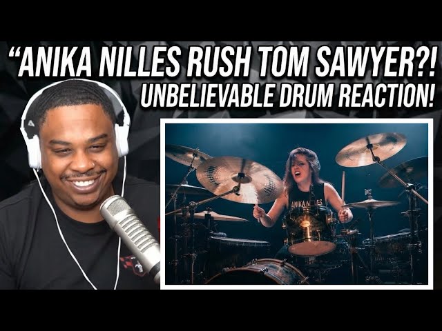 JAZZ DRUMMER REACTS TO ANIKA NILLES ABSOLUTELY NAILS TOM SAWYER