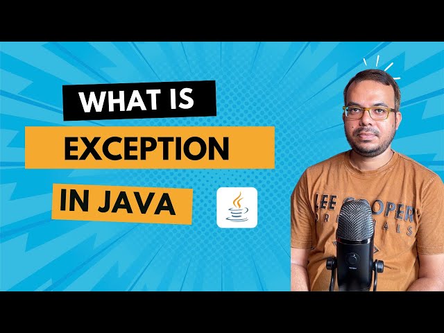 What is Exception Handling in Java | Exception Handling in java explained