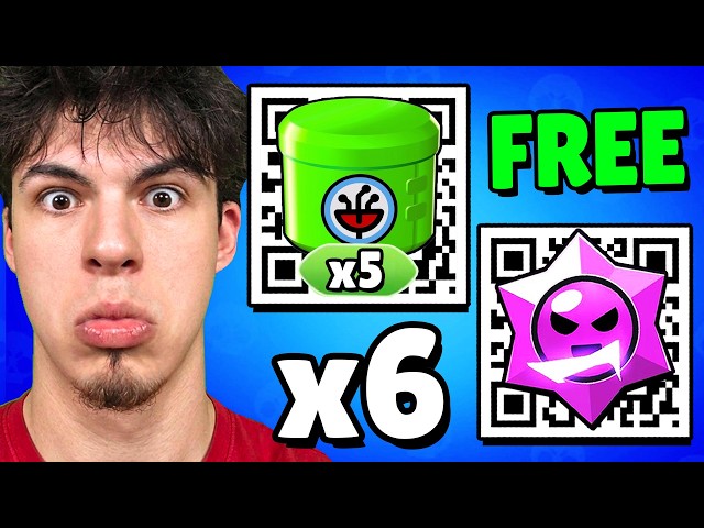 NEW QR CODE x5 NANODROPS + MORE in Brawl Stars!