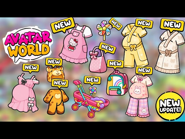 NUEVA ACTUALIZACIÓN! 😍 TODA LA ROPA SECRETA EN LAS NUEVAS UBICACIONES | AVATAR WORLD PAZU
