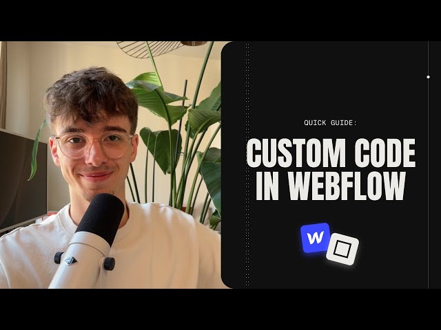 Custom code in Webflow — CodeSandbox guide