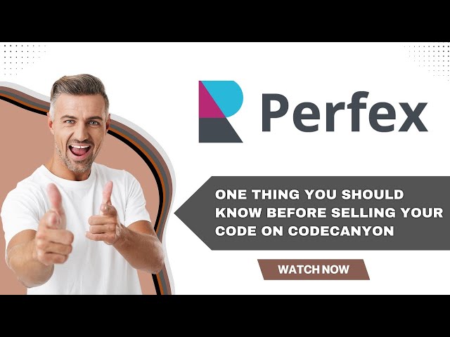 One thing you should know before selling your code on CodeCanyon