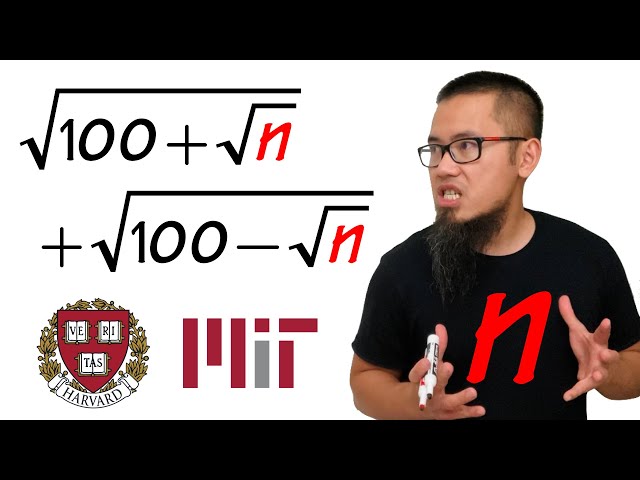 My First Harvard MIT Math Tournament Problem