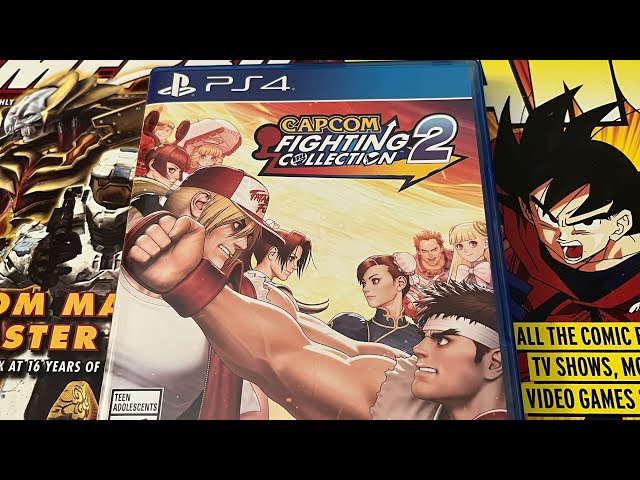 Capcom Fighting Collection 2 Unboxing