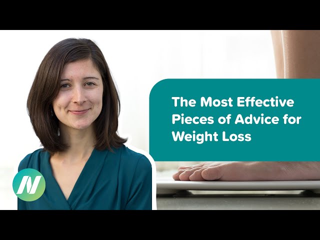 One of the Most Effective Single Pieces of Advice for Weight Loss