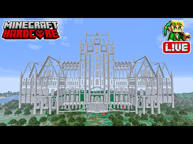 Outlining a New Haunted Manor in My 58,600 Day Hardcore Minecraft World