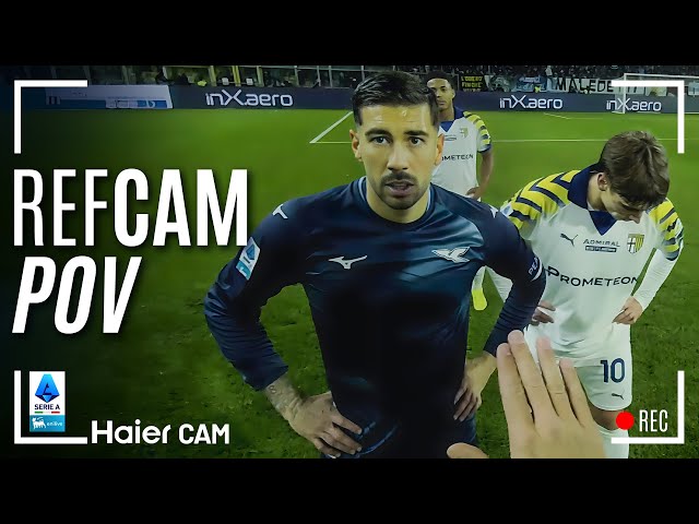 REF CAM POV: You Are The Referee in Parma-Lazio | HAIER CAM | Serie A 2025/26