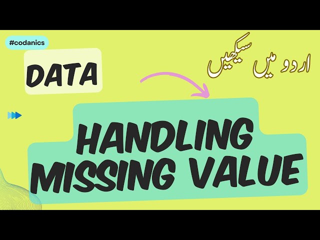 Dealing with Missing values in Python
