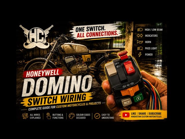 Honeywell Domino Universal Switch for bikes 
