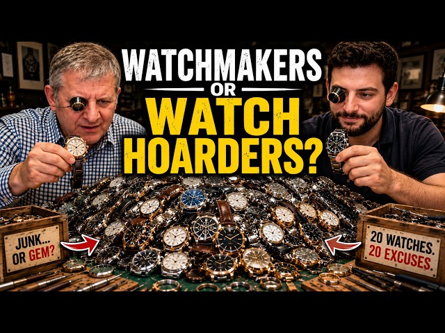 20 Watches, 20 Excuses — Watchmakers Try to Declutter Their Collection