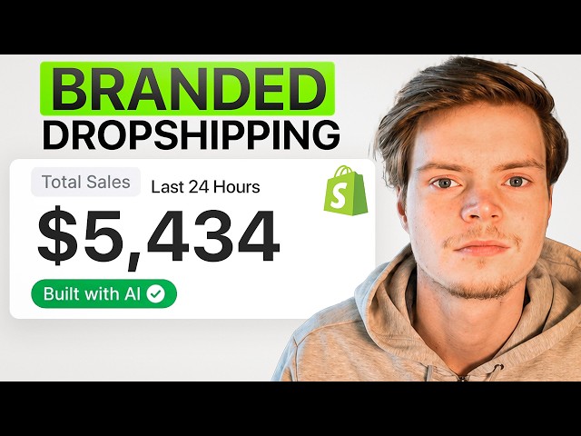 AI Branded Dropshipping Guide For Beginners: $0 to $5K/day