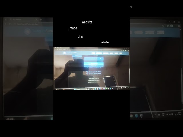 "I Built a Complete React Website in Just 5 Days |React.js Web Development Project Showcase"#shorts