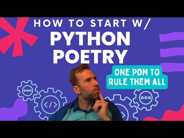 Python Poetry for a Noob - Getting started