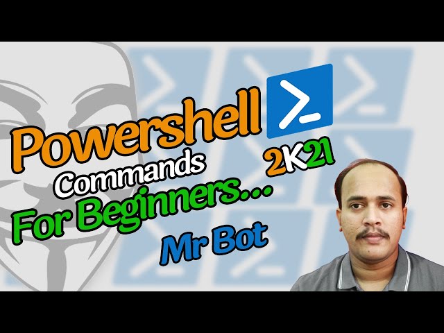 Learn Windows Powershell Basic's for Beginners | Powershell Tutorials In Hindi