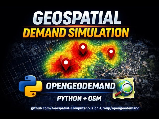 Geospatial Demand Simulation for Urban Logistics with OpenGeoDemand