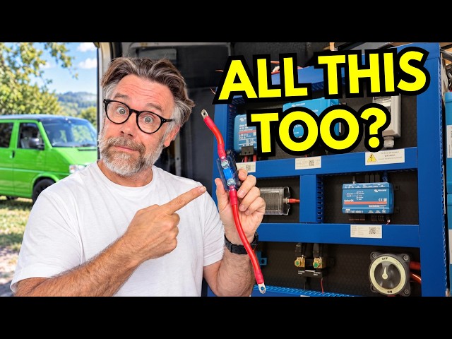 A Camper Van Electrical System Needs More Than You Think