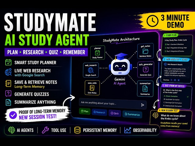 StudyMate - Vibecoding Agents - Capstone Project