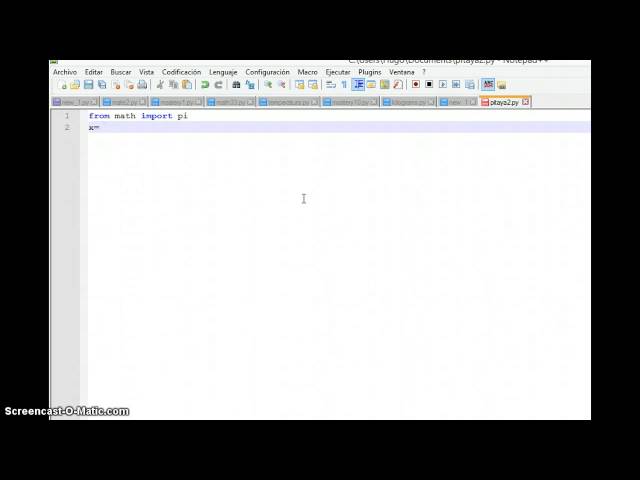 Importing a module form Python