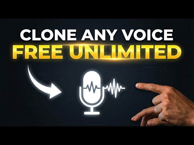 FREE AI Voice Cloning: Clone Any Voice Locally (Open Source)