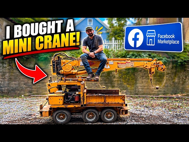 ¡Compré una MINI grúa en Facebook Marketplace!