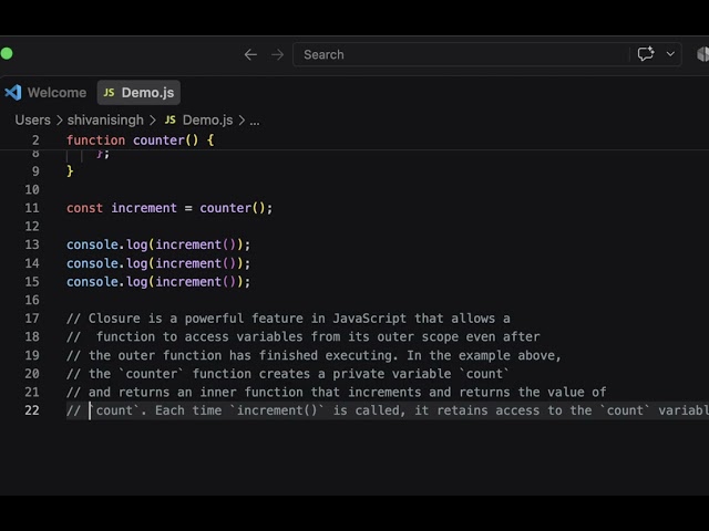 🧠 JavaScript Closures Explained — One of the MOST Asked Interview Questions!