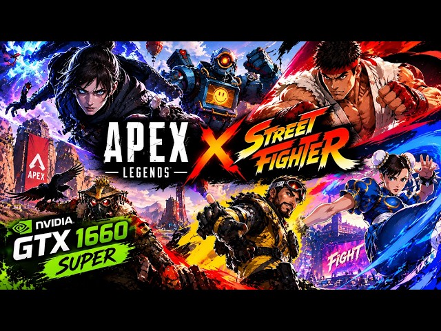 Apex Legends X Street Fighters Event Day  And Rank Grind | GTX 1660 SUPER (Portrait)