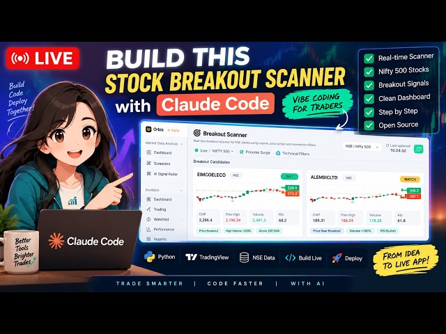 Vibe Coding with Claude Code: Build an AI Stock Breakout Scanner for Nifty 500