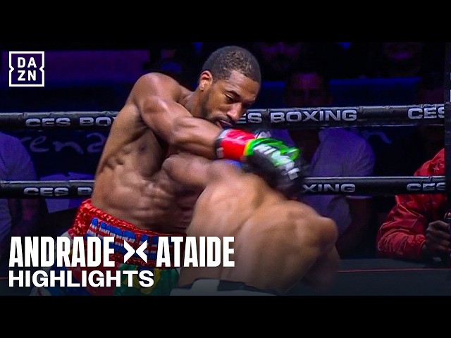 Demetrius Andrade vs. Douglas Ataide | Official Fight Highlights | Big First Round KO 💥