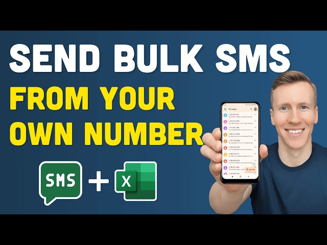 How to Send Free Bulk SMS from Excel Using Your Phone | QuickText