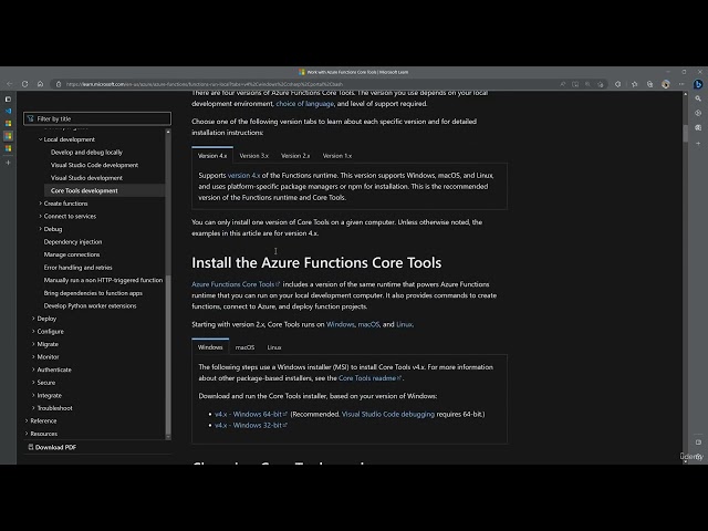 86 Setup Local Development Tools