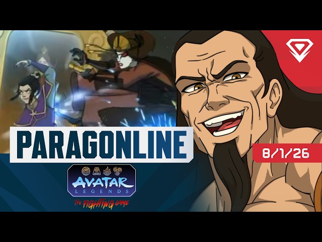 ParagOnline Avatar Legends Tournament #2 Top 8! Avatar The Fighting Game 1440p QHD