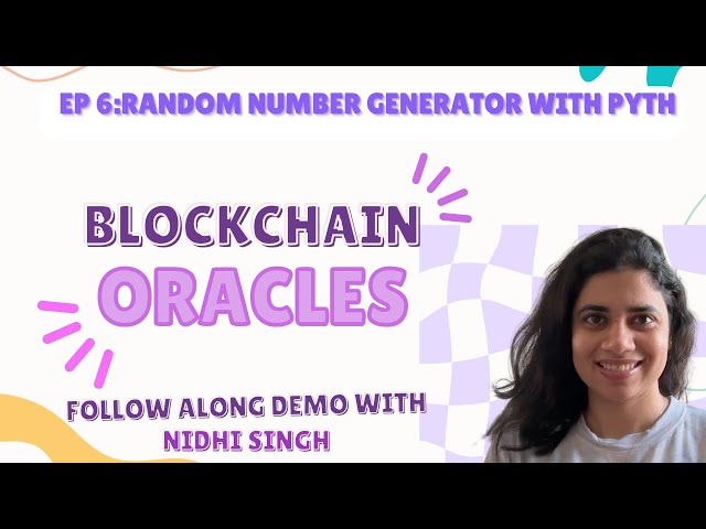 Pyth Network Demo: Generate Random numbers | Blockchain Oracle Series