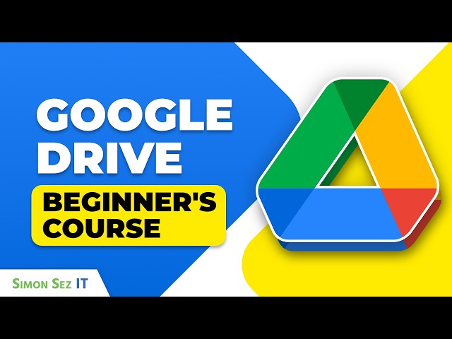 How to Use Google Drive - Beginners Tutorial