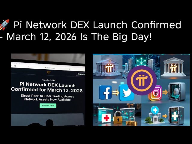 🚀 Pi Network DEX Launch Confirmed – March 12, 2026 Is The Big Day!