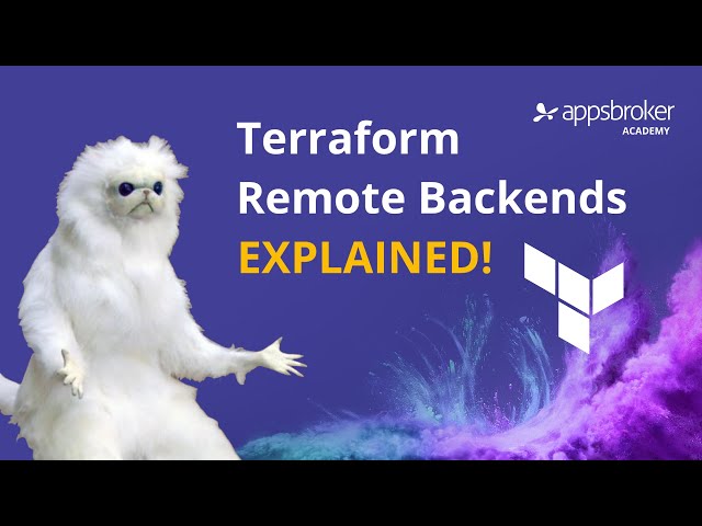 Terraform remote state backends explained | Appsbroker Academy