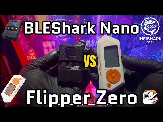 BLEShark Nano vs Flipper Zero 🦈 🆚 🐬: Why I Switched to the BLEShark Nano!