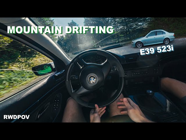 BMW E39 POV Mountain Drifting | Exhaust Sound | 4K