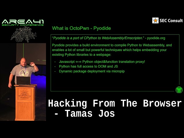 Hacking From The Browser by Tamas Jos