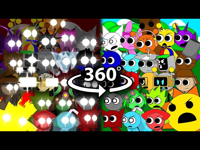 360° VR Sprunki Incredibox Corruption Compilation