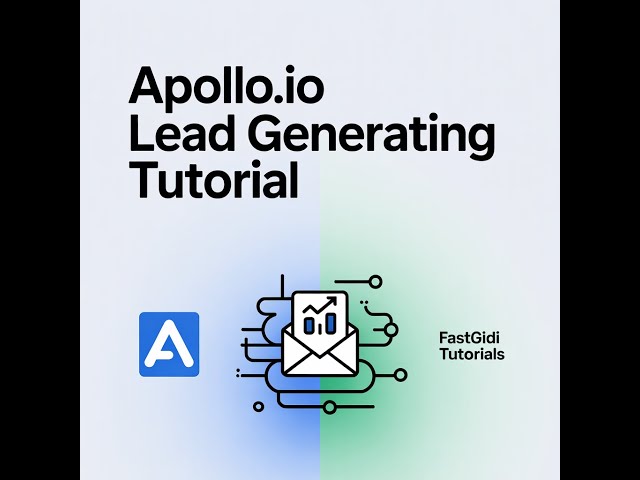 Apollo.io Tutorial Recording for Absolute Beginners (October 2025)