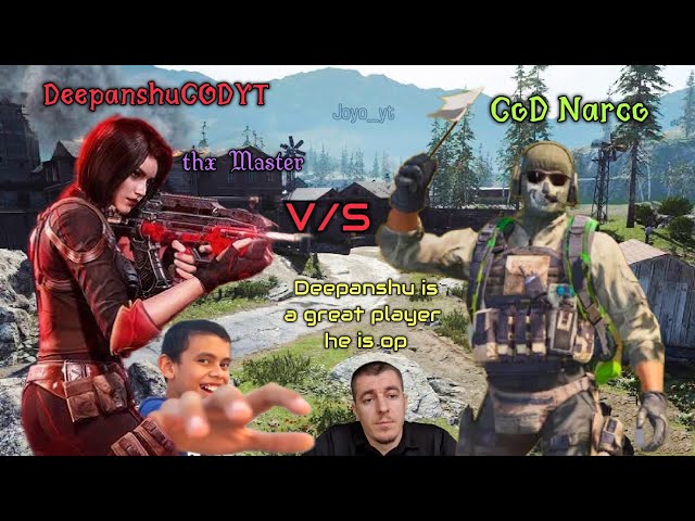 CoD Narco came across DeepanshuCODYT 🤯| CoD Narco vs deepanshu yt | CoD Narco | codm | cod