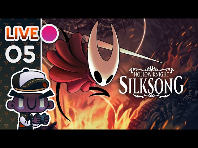 Continuing Our Adventure in Pharloom! // EP5 // LIVE // Hollow Knight: Silksong