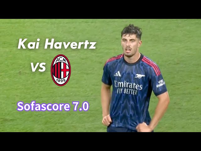 Kai Havertz Impressive Performance vs AC Milan – All Touches